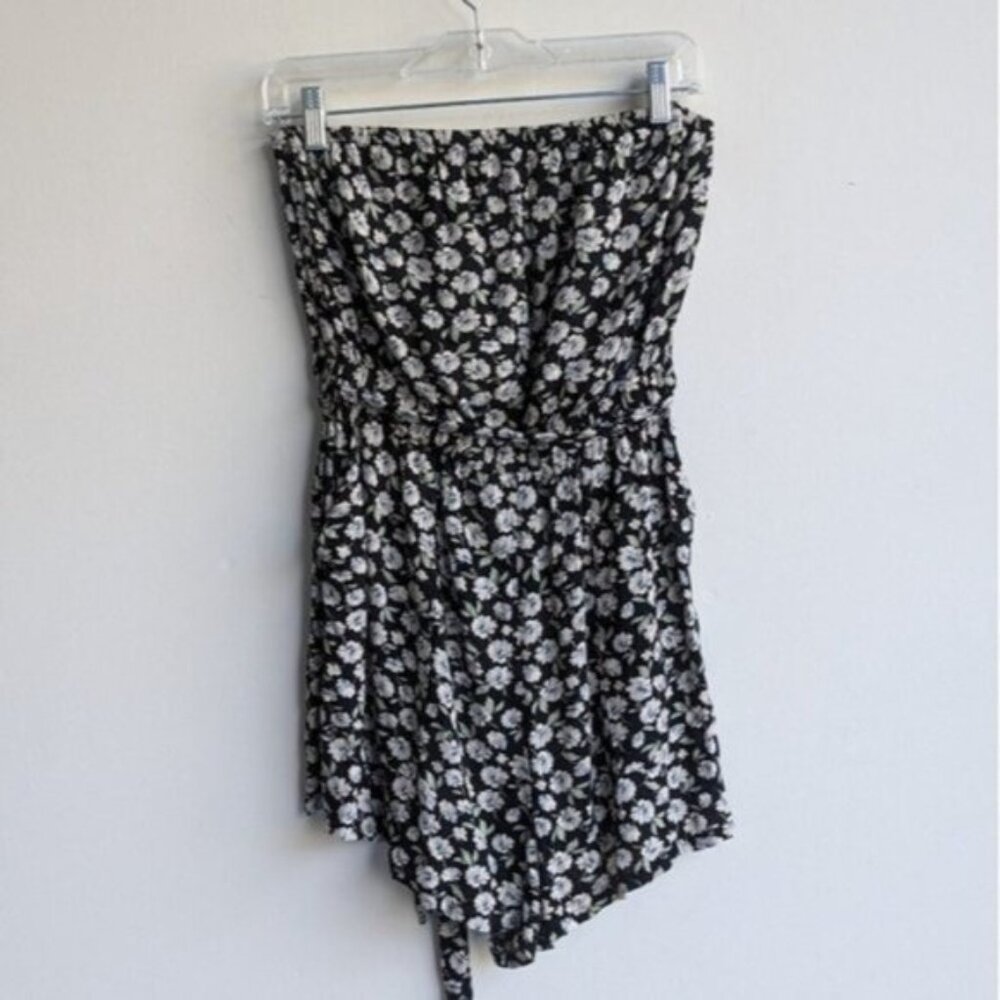 NWT American Eagle strapless floral romper